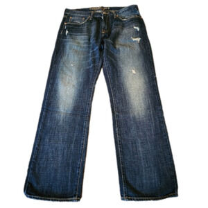 AMERICAN Eagle Dark Wash Original Straight Jeans Size 32/30